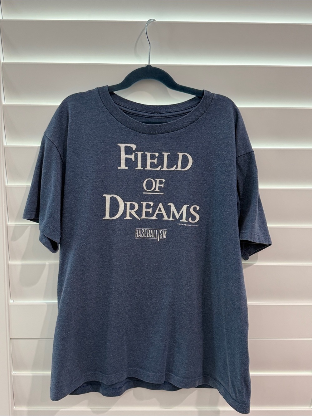 Youth Field of Dreams Navy Graphic Tee-M